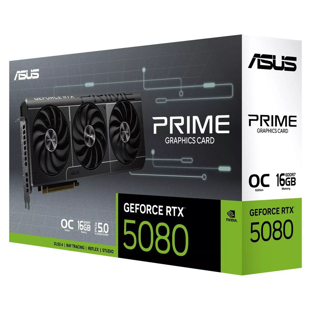 ASUS VGA PRIME-RTX5080-O16G, 16GB , GDDR7 - Image 1