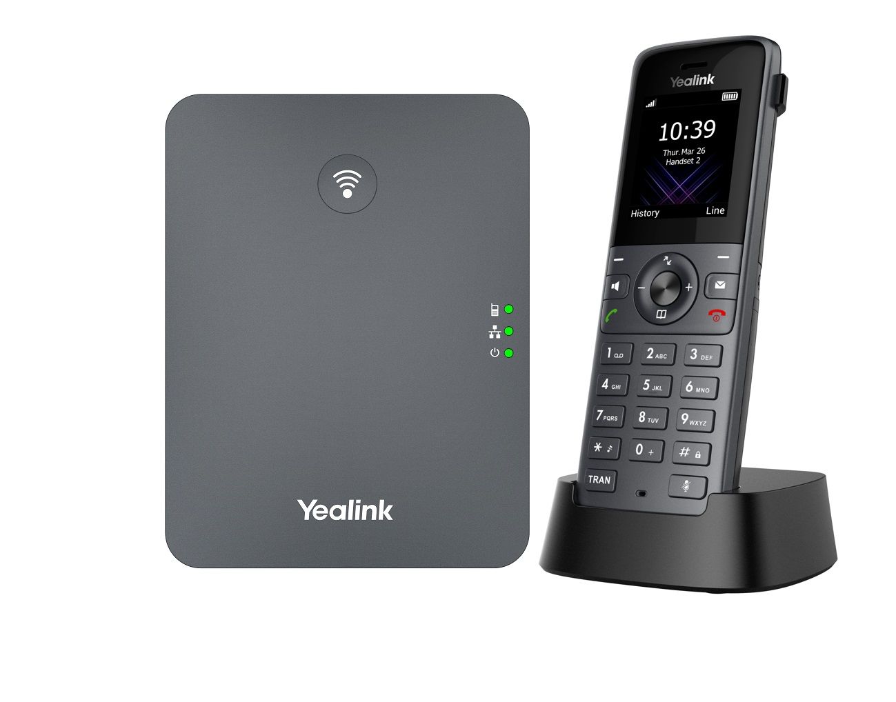 YEALINK W73P CORDLESS PHONE SYSTEM PACKAGE - Image 1
