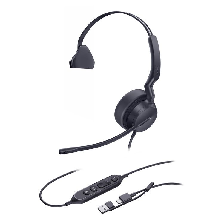 YEALINK HEADSET UH42 MONO USB-C/A WIRED - Image 1