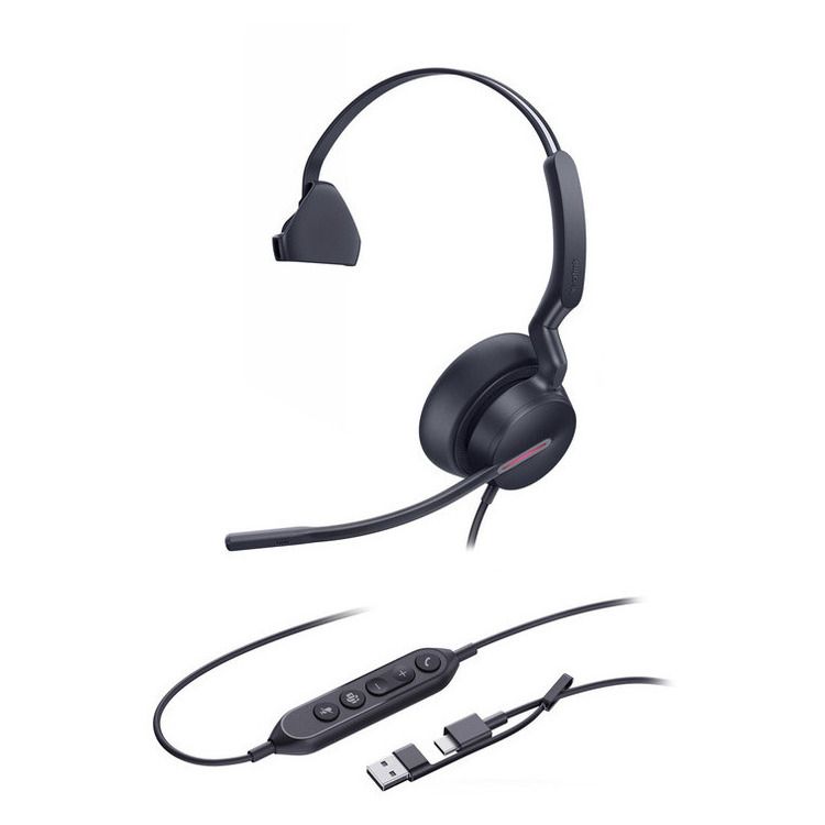 YEALINK HEADSET UH46 MONO USB-C/A WIRED - Image 1