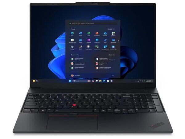 LENOVO Laptop ThinkPad E16 G3 16'' WQXGA IPS/Ultra7-258V/32GB/1TB SSD/Intel Arc Graphics/Win 11 Pro/3Y NBD/Black - Image 1