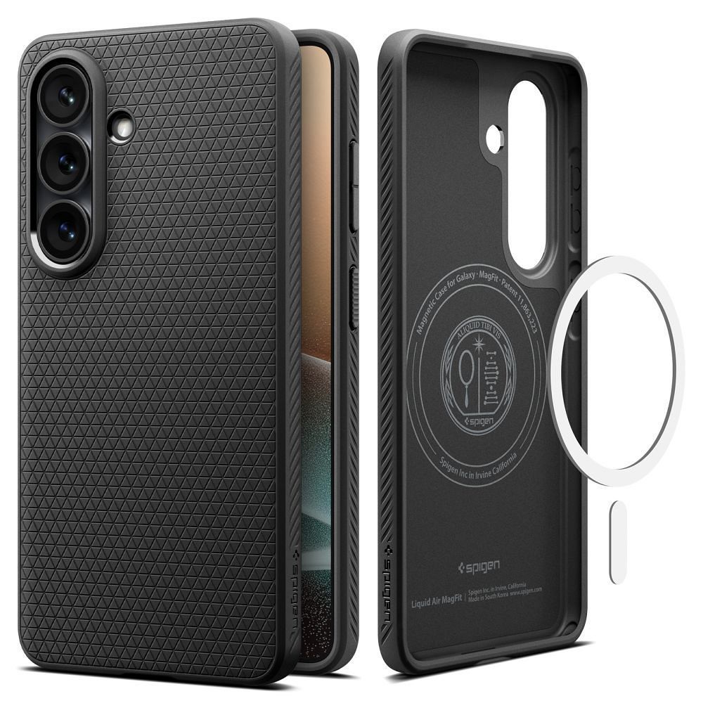 SPIGEN case LIQUID AIR MAG compatible with MagSafe for SAMSUNG S26 Plus matte black SPIGEN case LIQUID AIR MAG compatible with MagSafe for SAMSUNG S26 Plus matte black - Image 1