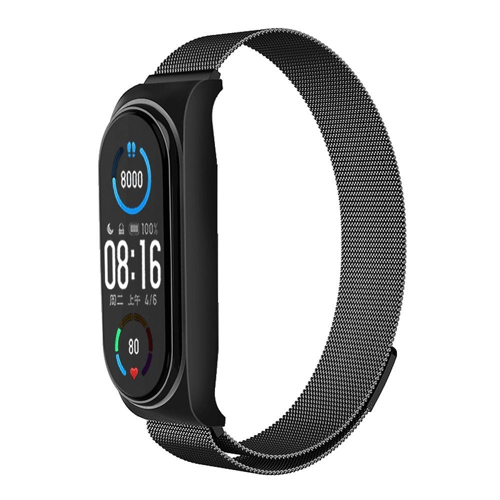 Strap METAL for XIAOMIi Mi Band 7 black (01) - Image 1