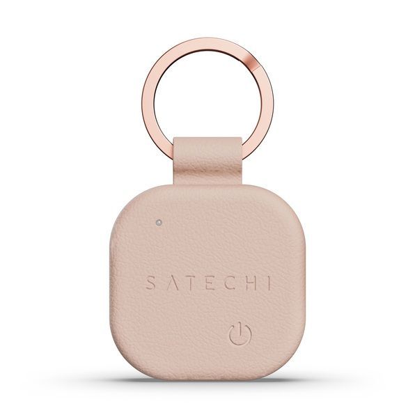 Locator compatible with Apple Find My Satechi Keychain shape Vegan Leather ST-LKCFR desert rose Locator compatible with Apple Find My Satechi Keychain shape Vegan Leather ST-LKCFR desert rose - Image 1