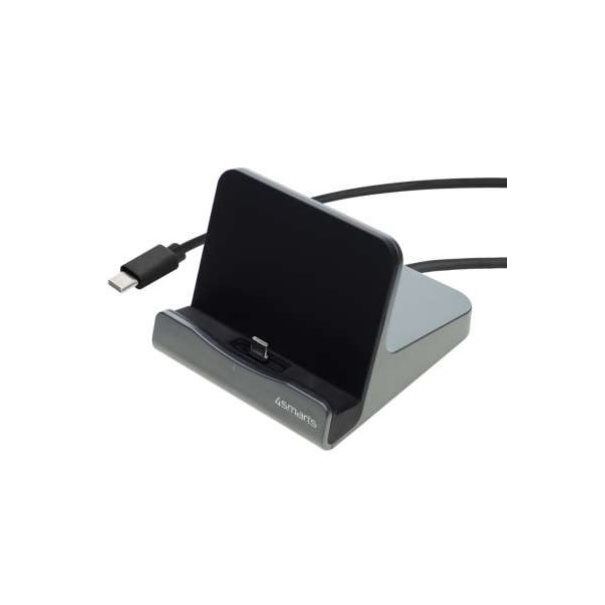 4smarts Charging Station VoltDock Tablet USB-C 60W  gunmetal - Image 1