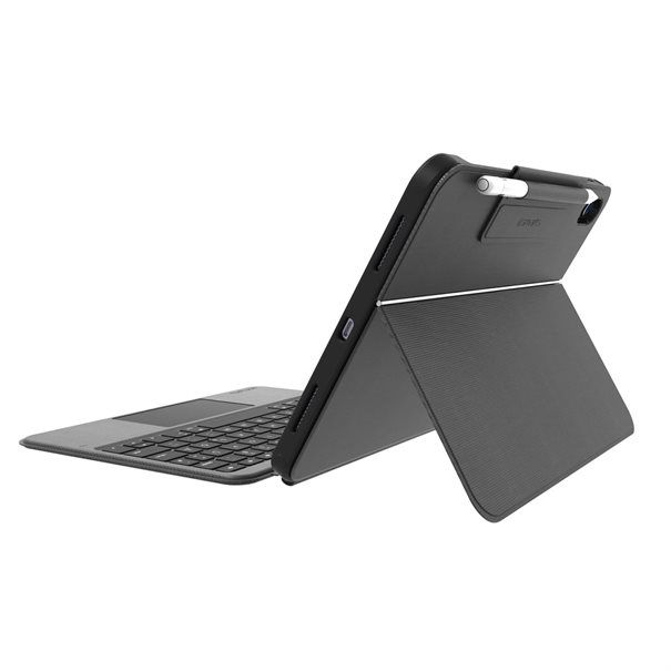 4smarts Keyboard Case 2in1 Solid Smart Connect for Apple iPad 11 (2025) graphite QWERTZ - Image 2