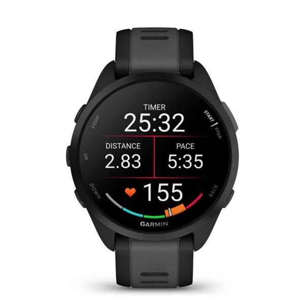 Garmin Forerunner 165 Smartwatch black/slate grey - Image 2