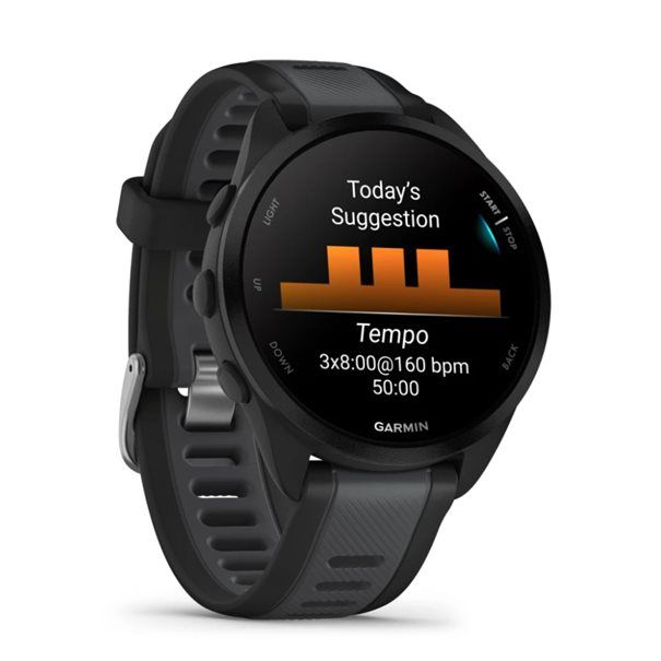 Garmin Forerunner 165 Smartwatch black/slate grey - Image 3