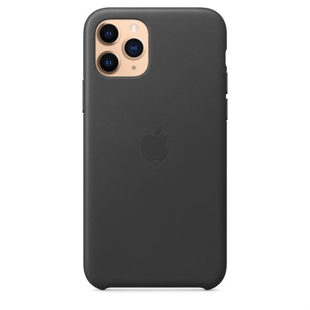 Apple Leather Case for iPhone 11 Pro  black - Image 5
