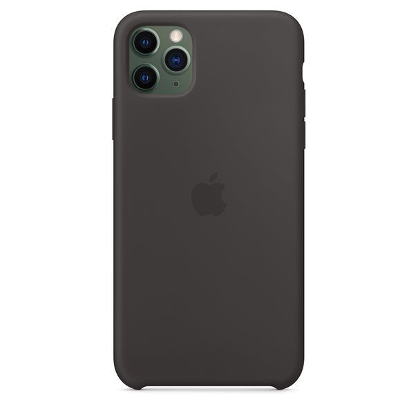 Apple Silicone Case for iPhone 11 Pro Max black - Image 4
