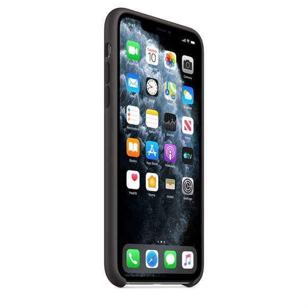Apple Silicone Case for iPhone 11 Pro Max black - Image 6