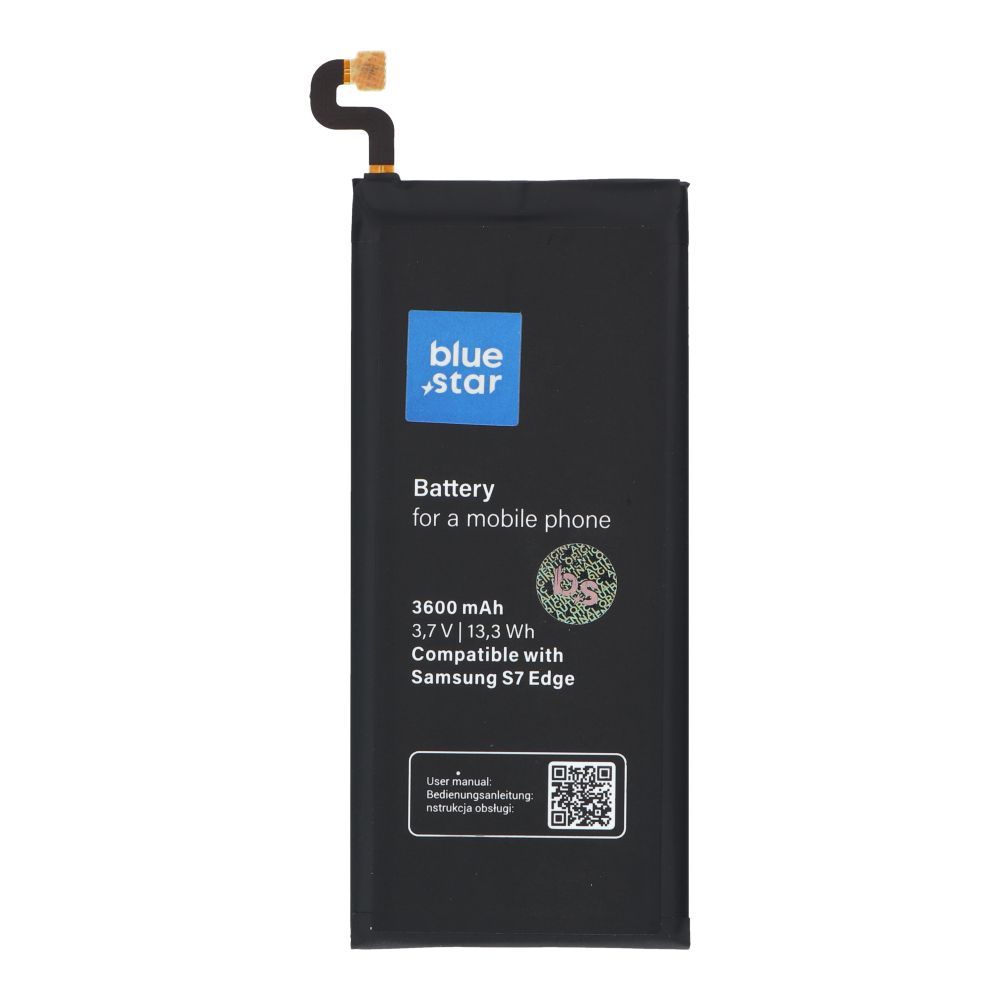 Battery for Samsung S7 Edge 3600 mAh Blue Star Premium Battery for Samsung S7 Edge 3600 mAh Blue Star Premium - Image 1