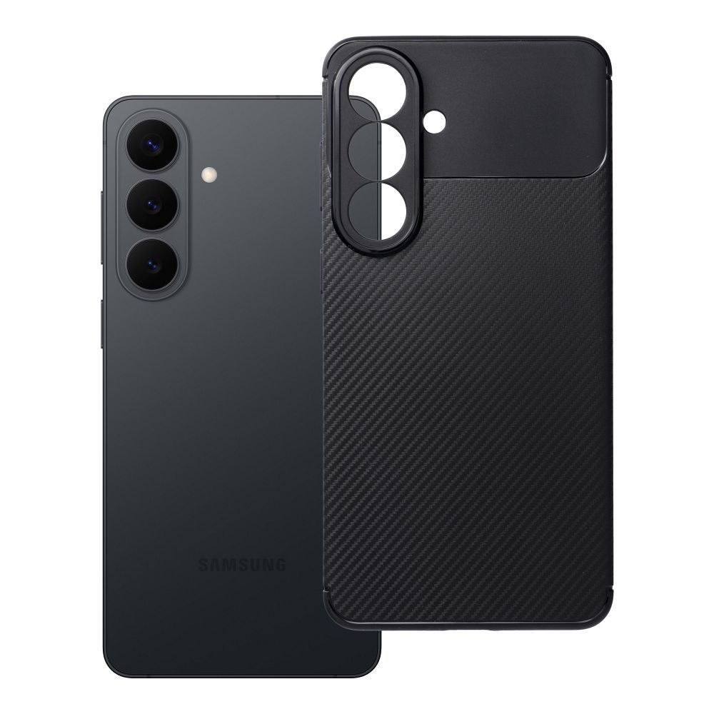 Case for Samsung S26 PLUS Carbon Premium black - Image 1