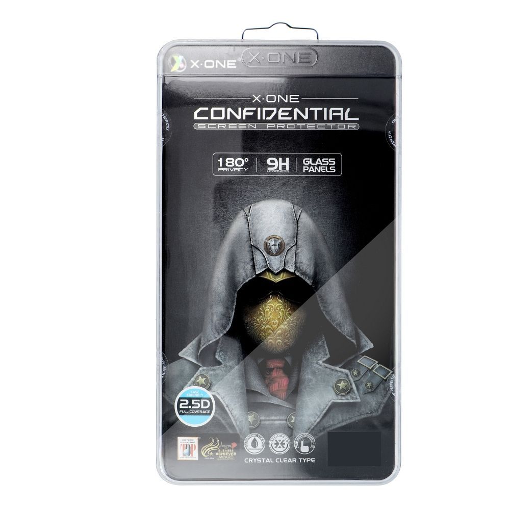 X-ONE Full Cover Extra Strong Privacy - for SAMSUNG S26 ULTRA (full glue) tempered glass 9H - Image 2