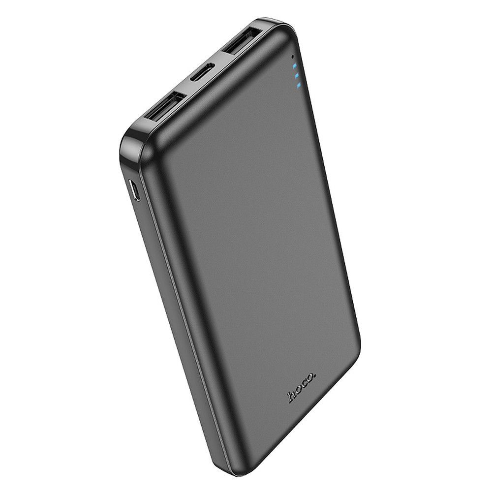 Powerbank Hoco 10000 mAh 2,1A J100 black - Image 1