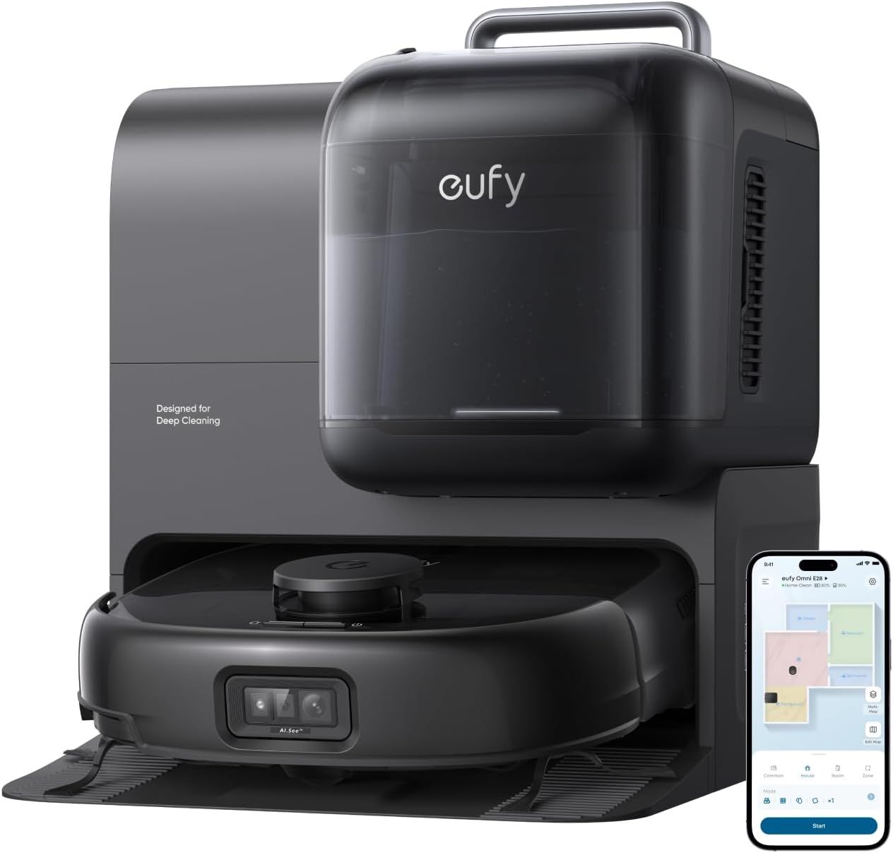 Anker Eufy Robot Vacuum Cleaner E28 Omni with Mop All-In-One - Image 1