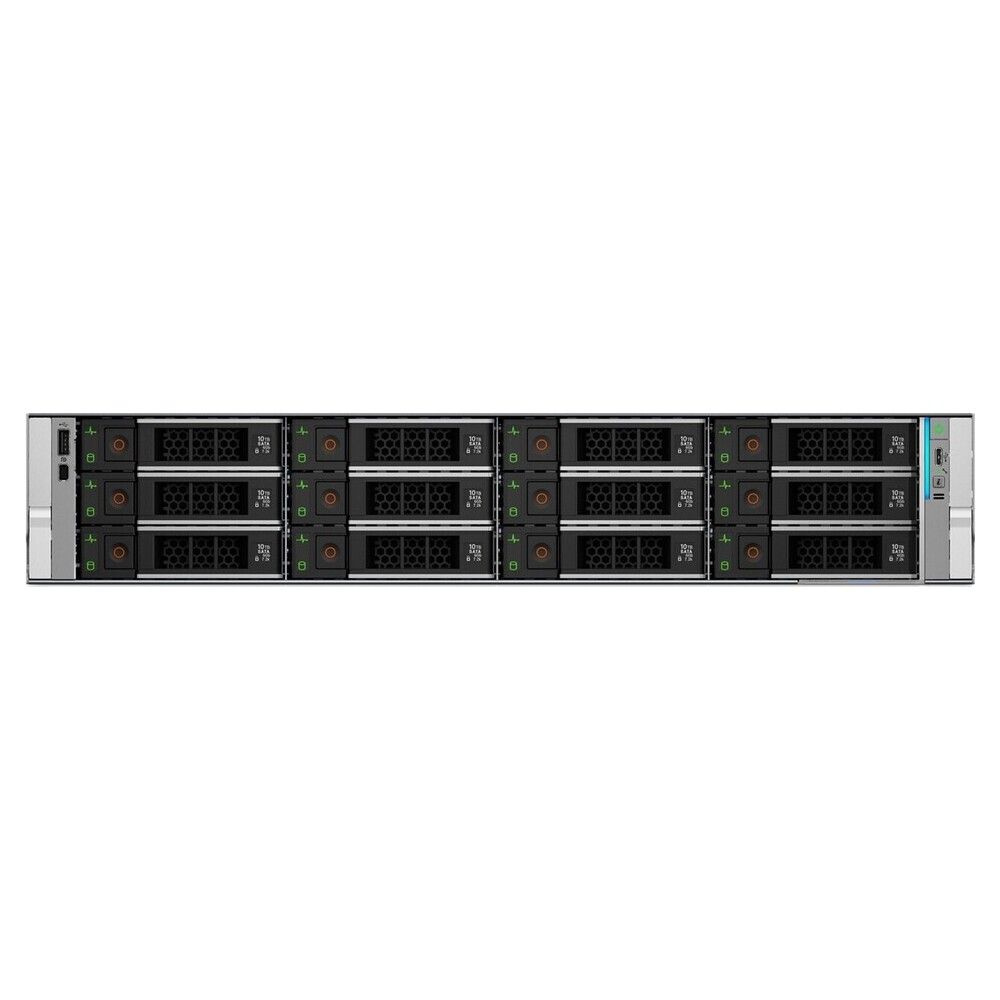 DELL Server PowerEdge R570 2U 12x3.5''/Xeon 6 6511P 2.3G (16C/32T)/64GB/480GB SATA MU SSD/H965i 8GB/2 PSU/5Y NBD - Image 1