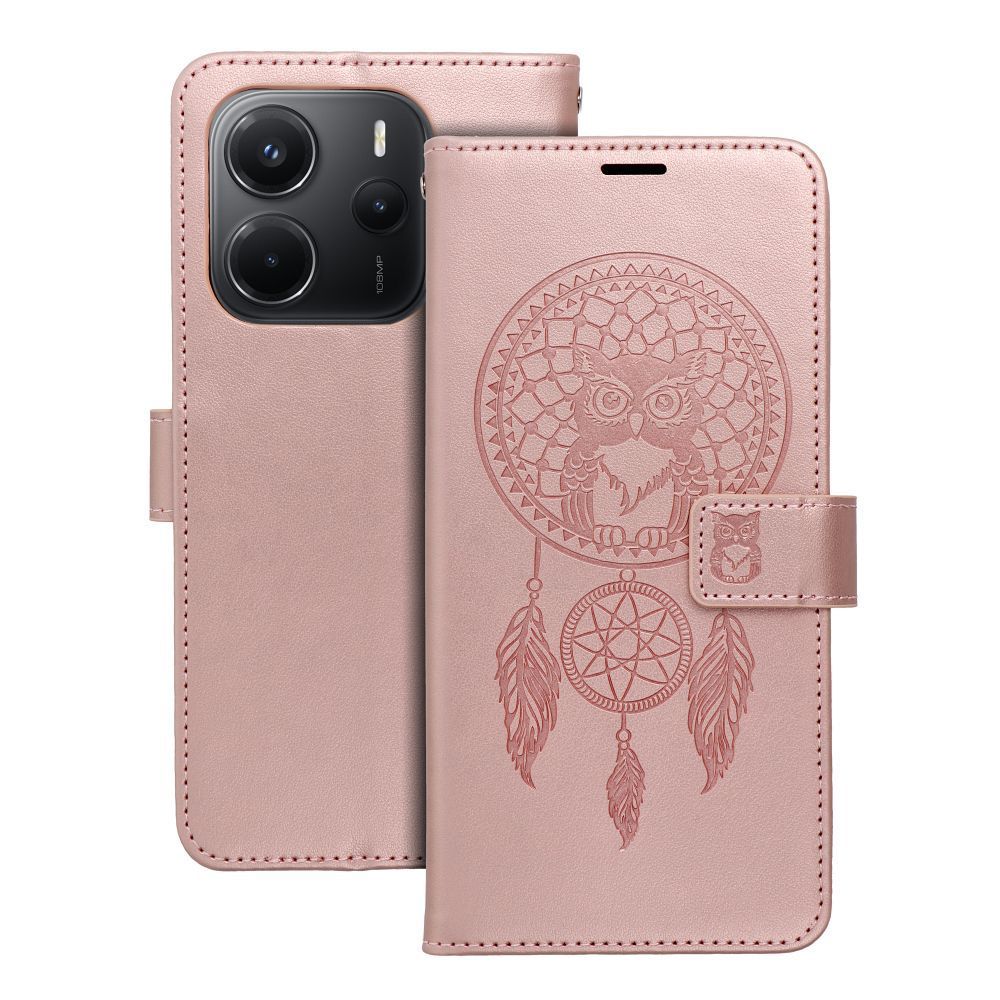 MEZZO Book case for XIAOMI Redmi Note 15 PRO 5G dreamcatcher rose gold - Image 1