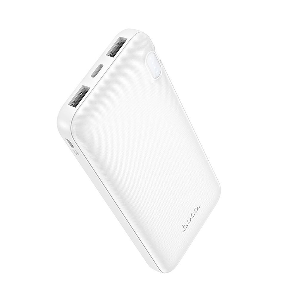 HOCO powerbank 10000 mAh 2A J128 white - Image 1