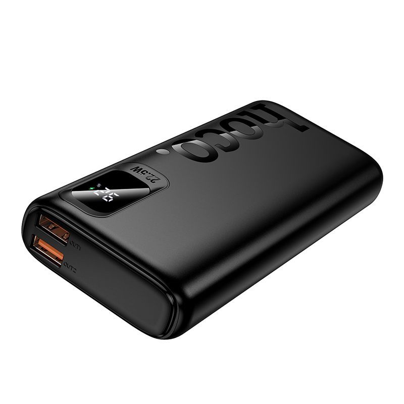 Powerbank Hoco 10000 mAh QC PD 2A 22,5W J158 Pro black - Image 1