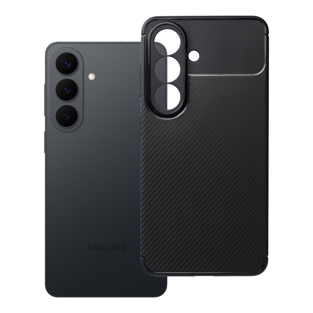 Case for Samsung S26 Carbon Premium black - Image 1