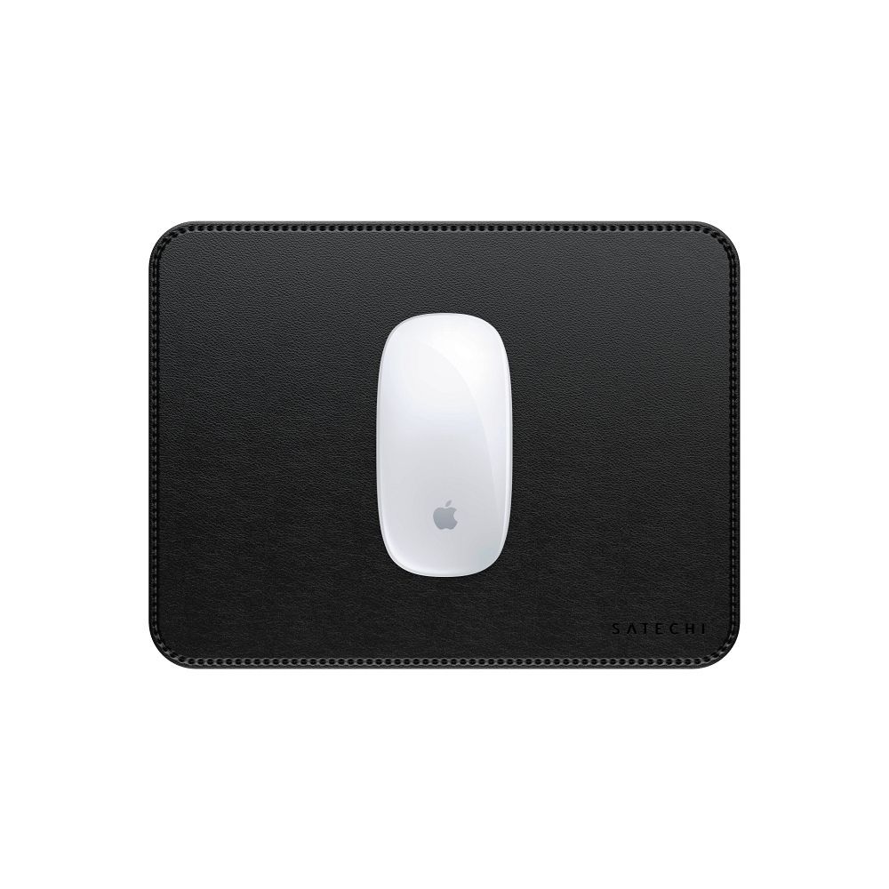 SATECHI vegan leather mouse pad ST-LMPK black - Image 1