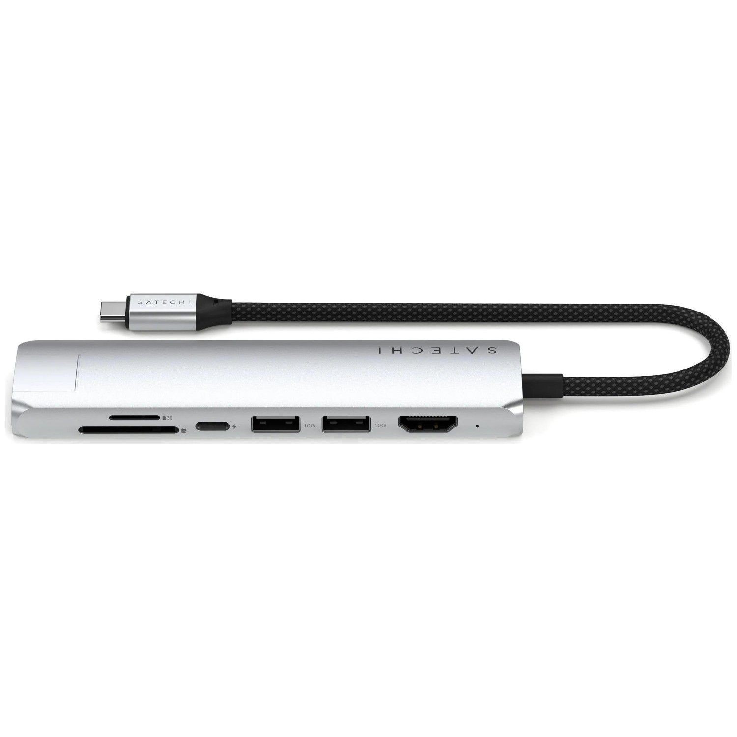 Adapter HUB 7in1 USB C Satechi Slim ST-P7SS silver - Image 2