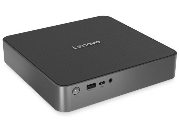 LENOVO PC IdeaCentre Mini 01Q8X10/Snapdragon X X1-26-100/32GB/1TB SSD/Qualcomm Adreno/Win 11 Home/2Y CAR/Luna Grey - Image 1