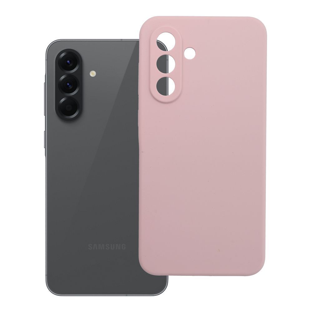 Case for Samsung A56 5G Silicone 2mm powder pink - Image 1