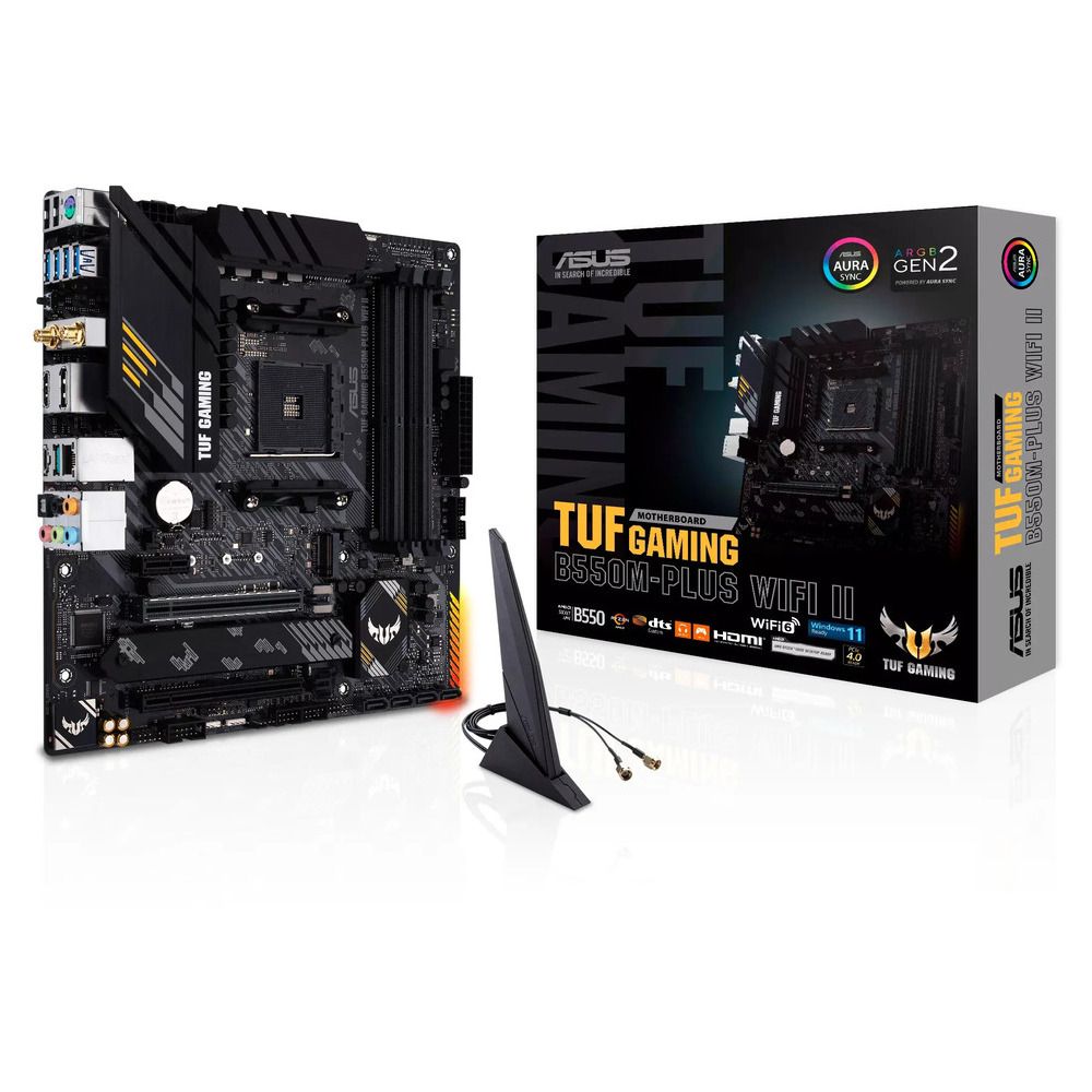 ASUS MOTHERBOARD TUF GAM B550M-PLUS WF2 AM4 ,MATX ASUS MOTHERBOARD TUF GAM B550M-PLUS WF2 AM4 ,MATX - Image 1
